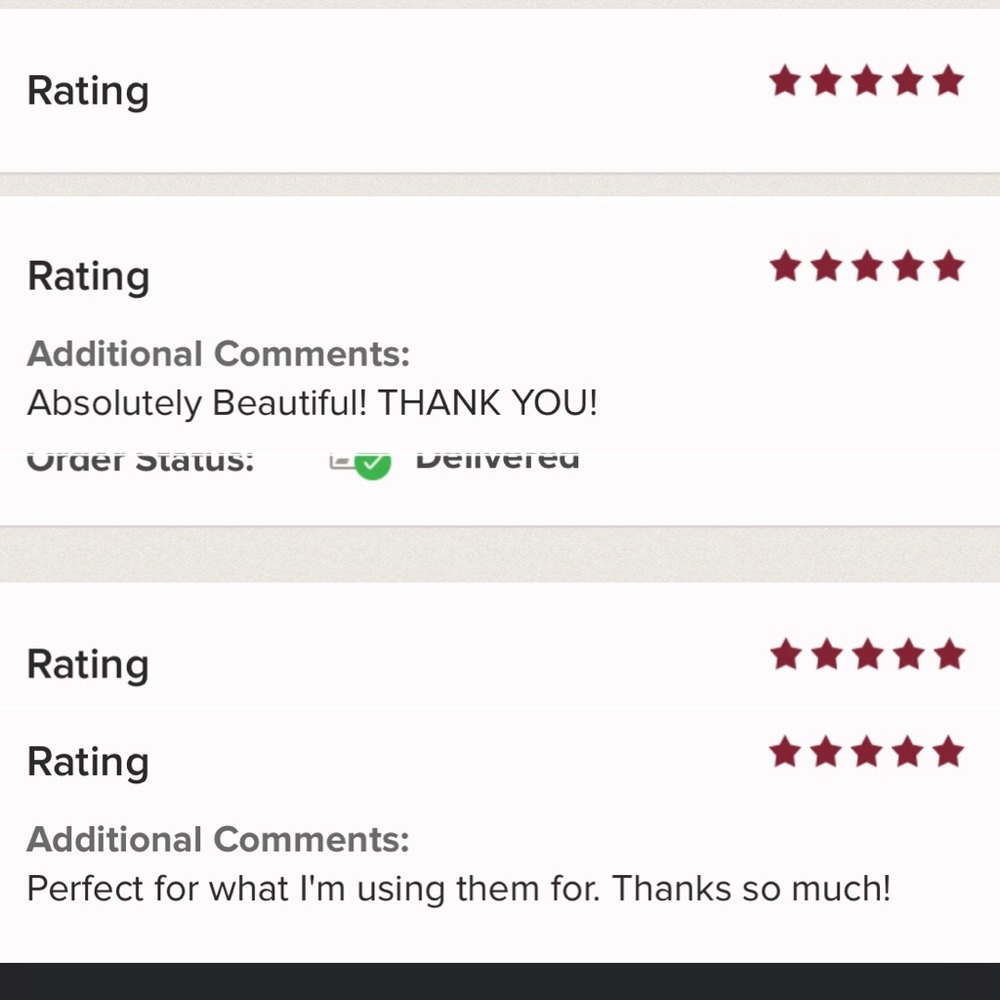 Positive Reviews, a few examples!